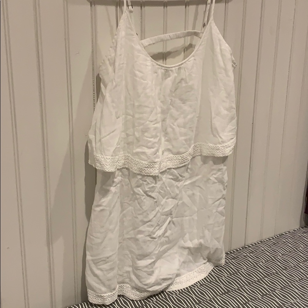 Ripcurl white flowy top